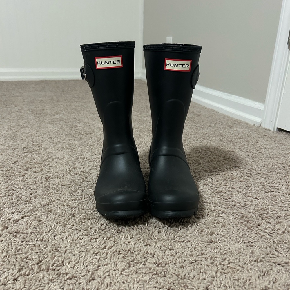 Hunter Classic Black Rain Boots